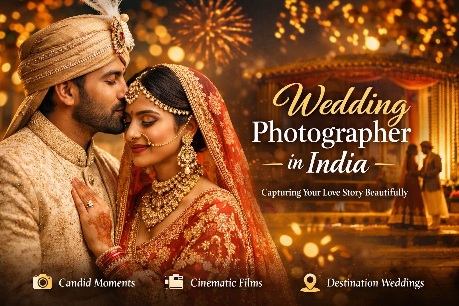wedding photographer in india